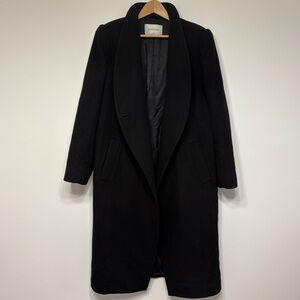 Aritzia Black Wool Coat (medium)